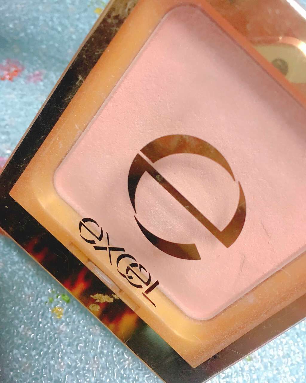 シャイニーパウダー N/excel/プレストパウダーを使ったクチコミ(1枚目)