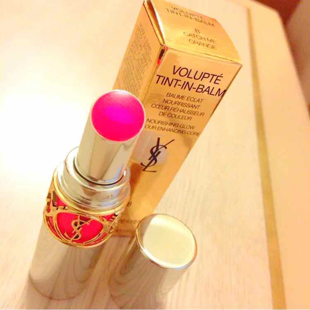 ヴォリュプテ ティントインバーム/YVES SAINT LAURENT BEAUTE/口紅を使ったクチコミ(1枚目)