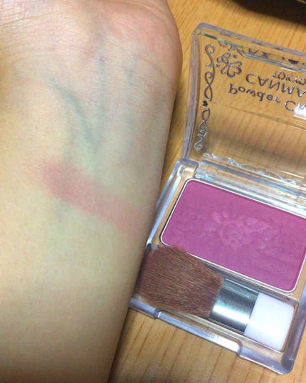 【旧品】パウダーチークス/キャンメイク/パウダーチークを使ったクチコミ(1枚目)