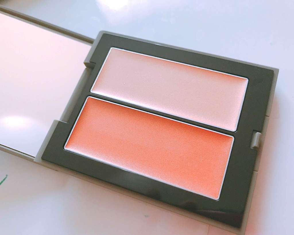 THREE シマリング グロー デュオ/THREE/クリームハイライトを使ったクチコミ（1枚目）