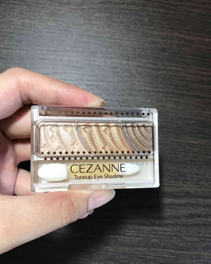 トーンアップアイシャドウ/CEZANNE/アイシャドウパレットを使ったクチコミ(1枚目)