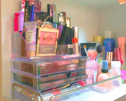 3段式クリアーケース/DAISO/その他化粧小物を使ったクチコミ(1枚目)