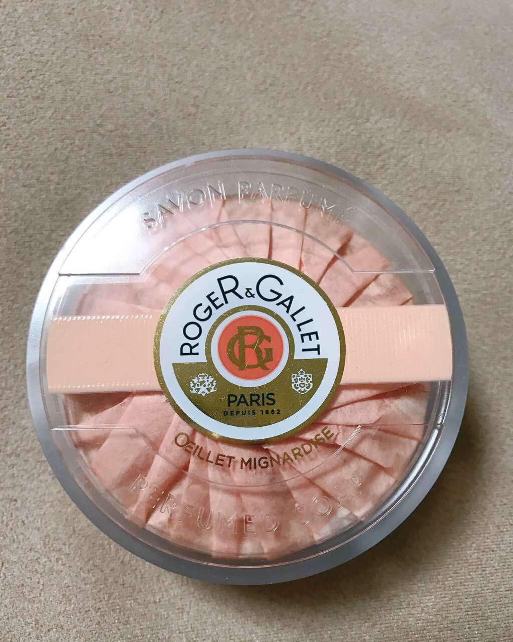 カーネーションパフューム ソープ/ロジェ・ガレ/ボディ石鹸を使ったクチコミ（1枚目）