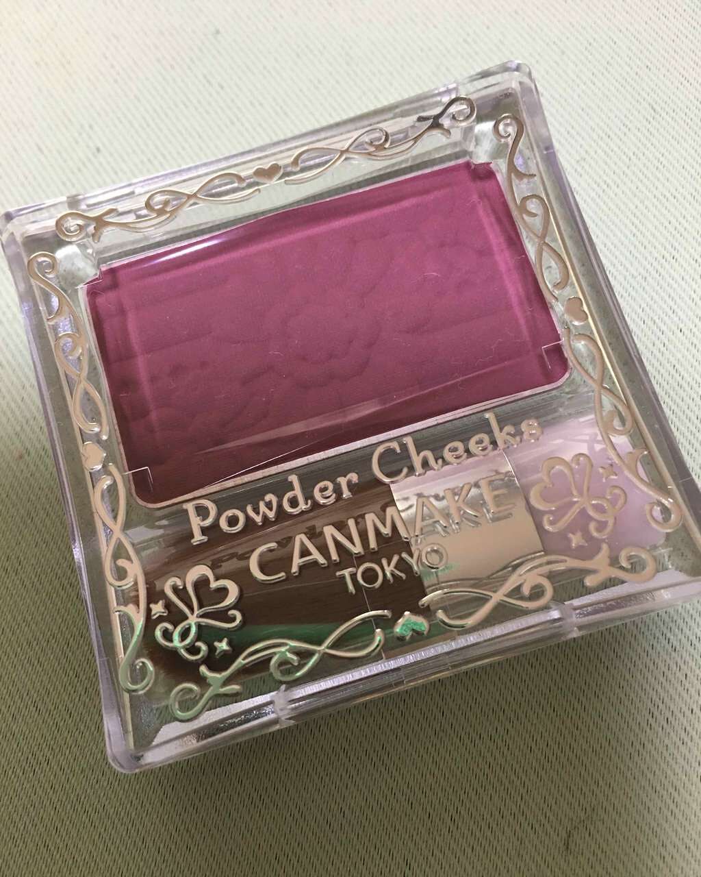 【旧品】パウダーチークス/キャンメイク/パウダーチークを使ったクチコミ(1枚目)