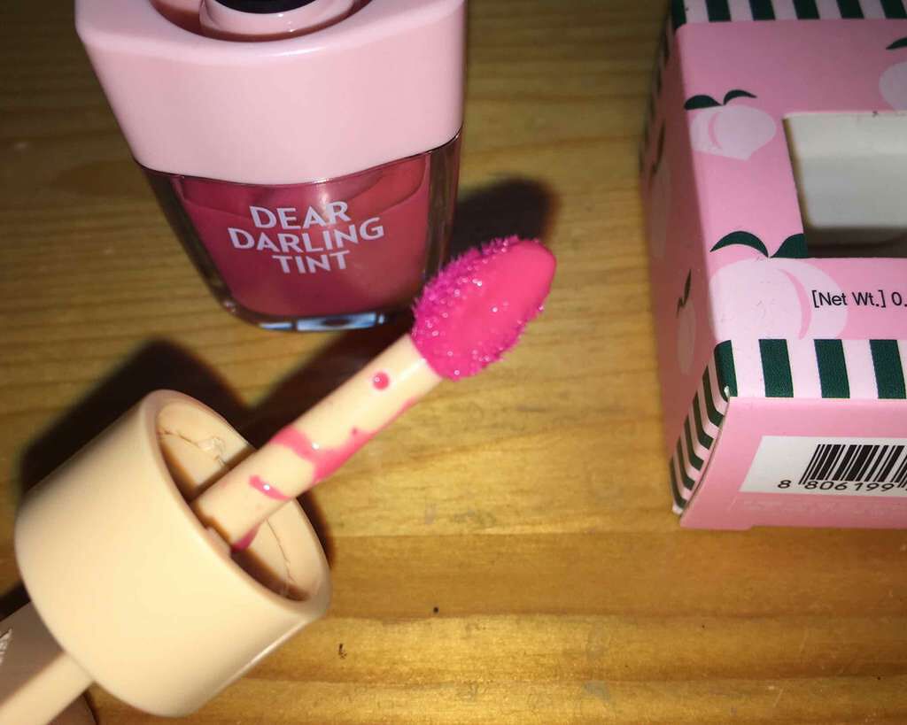 ディアダーリン ウォータージェルティント （アイスティント）/ETUDE/口紅を使ったクチコミ（1枚目）