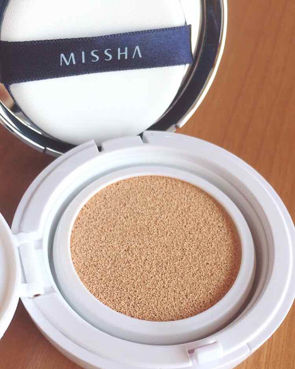 M クッションファンデーション(マット)/MISSHA/クッションファンデーションを使ったクチコミ(2枚目)