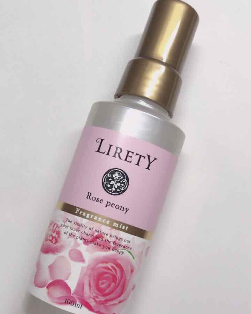 フレグランスミスト リリティー ローズピオニー/リリティー/香水(その他)を使ったクチコミ(1枚目)