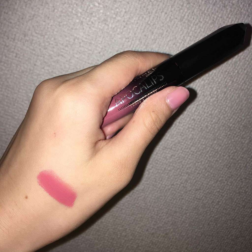 アポカリプス リップラッカー/リンメル ロンドン/口紅を使ったクチコミ（2枚目）