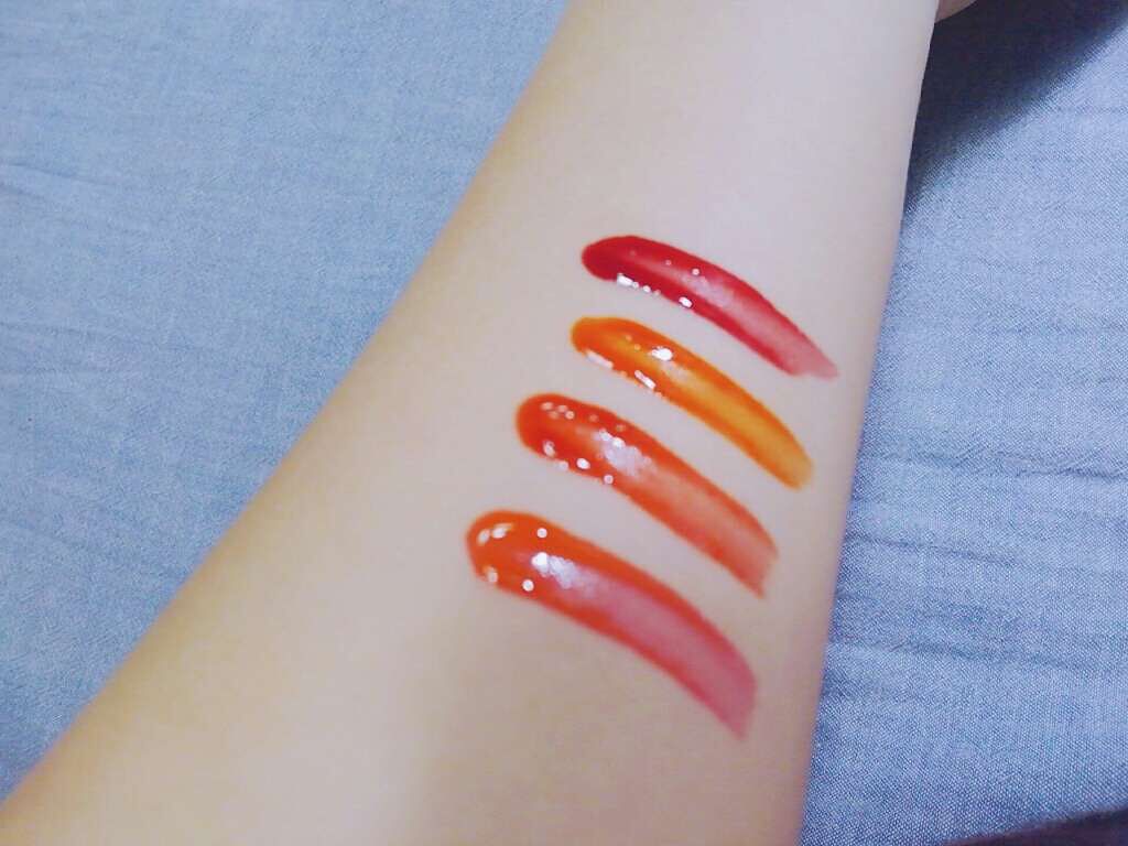 ディアダーリン ウォータージェルティント/ETUDE/リップティントを使ったクチコミ(3枚目)