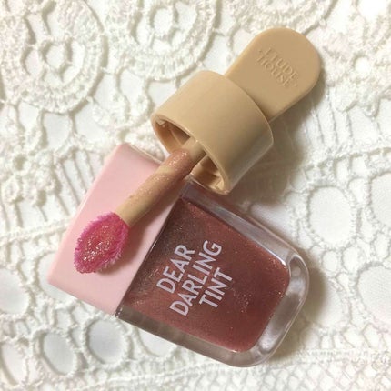 ディアダーリン ウォータージェルティント (アイスティント)/ETUDE/口紅を使ったクチコミ(1枚目)