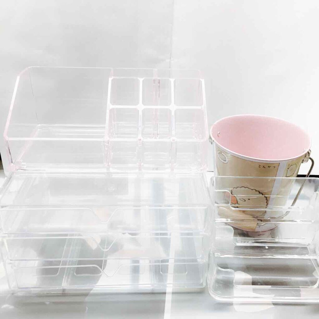 化粧収納ケース/DAISO/その他化粧小物を使ったクチコミ(2枚目)