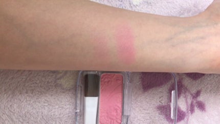 ナチュラル チークN/CEZANNE/パウダーチークを使ったクチコミ(2枚目)