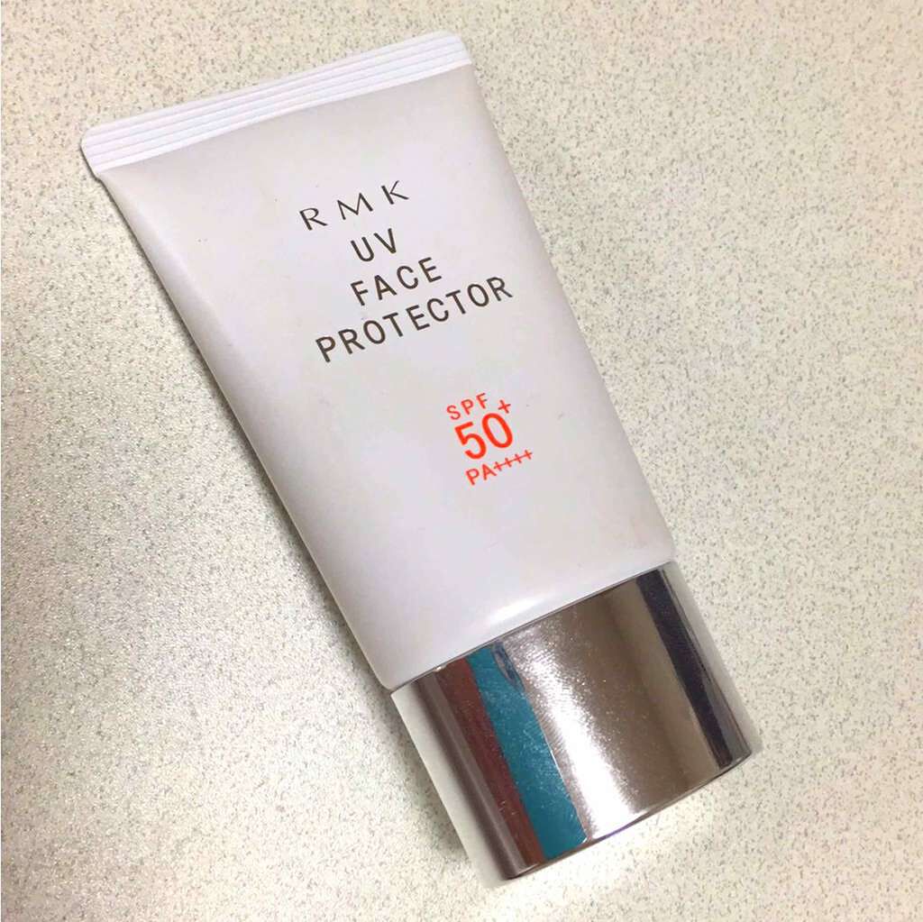 UVフェイスプロテクター50/RMK/日焼け止めクリームを使ったクチコミ(1枚目)