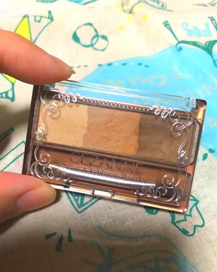 ノーズ&アイブロウパウダー/CEZANNE/パウダーアイブロウを使ったクチコミ(1枚目)