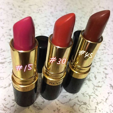 スーパー ラストラス リップスティック/REVLON/口紅を使ったクチコミ（1枚目）