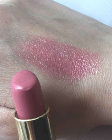 ピュア カラー クリスタル シアー リップスティック 29 デミュア ローズ シマー/ESTEE LAUDER/口紅を使ったクチコミ(2枚目)