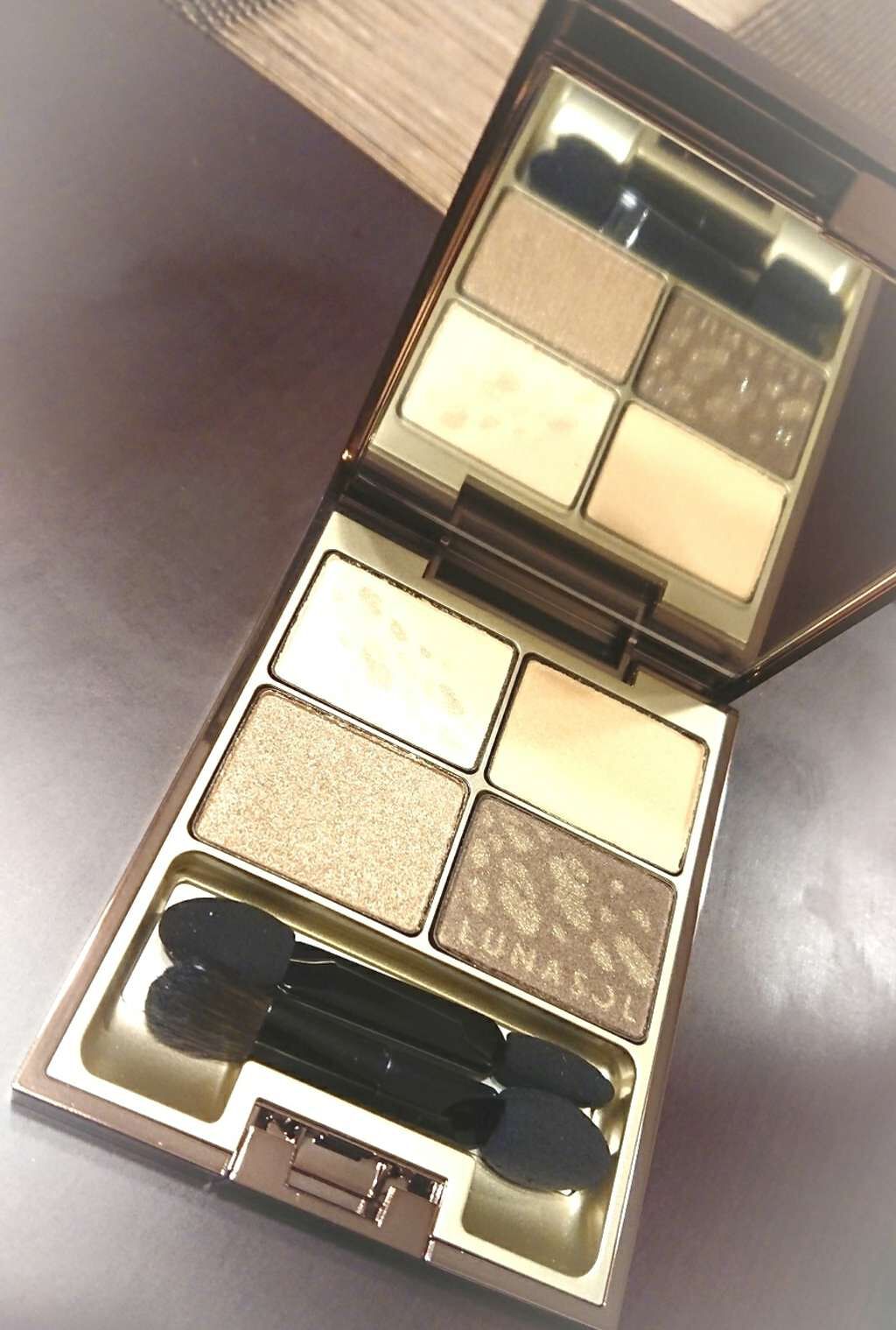 シャインフォールアイズ/LUNASOL/アイシャドウパレットを使ったクチコミ(1枚目)