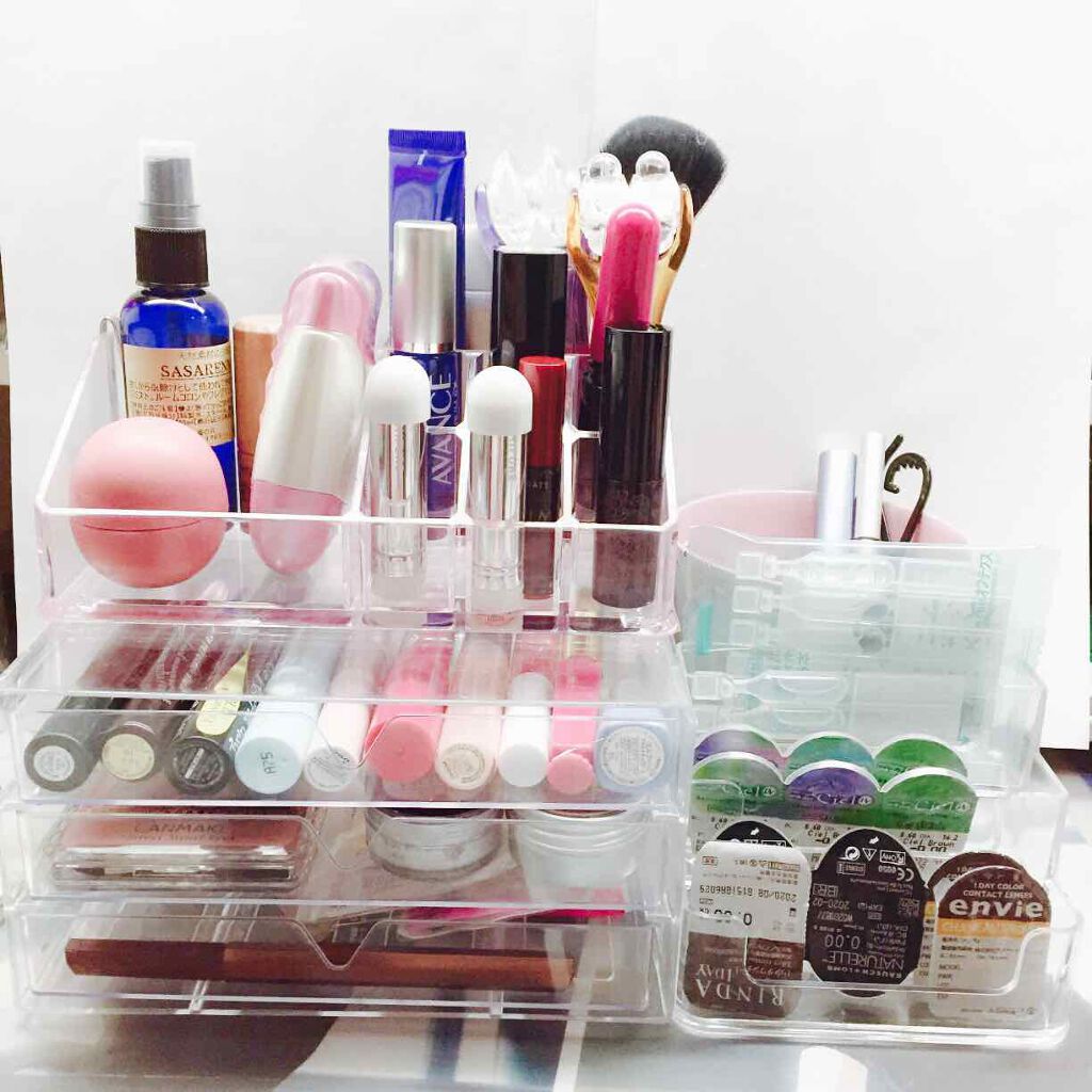 化粧収納ケース/DAISO/その他化粧小物を使ったクチコミ（1枚目）