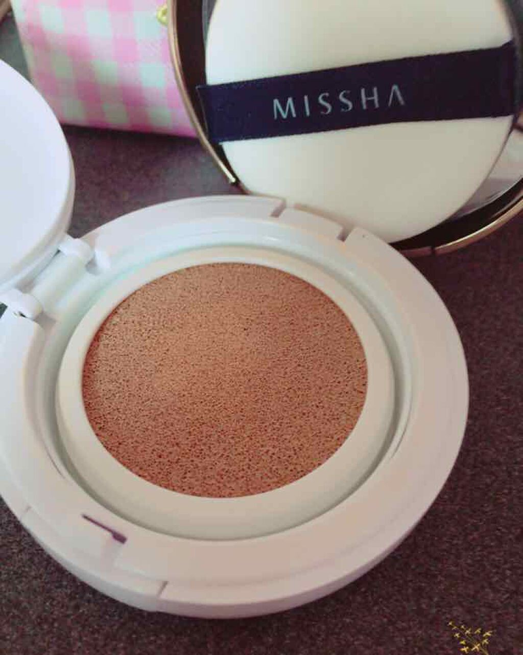 M クッション ファンデーション(モイスチャー)/MISSHA/クッションファンデーションを使ったクチコミ(2枚目)