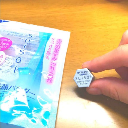 スイサイ ビューティクリア パウダーウォッシュ/suisai/洗顔パウダーを使ったクチコミ(2枚目)