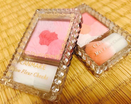 グロウフルールチークス/キャンメイク/パウダーチークを使ったクチコミ(1枚目)