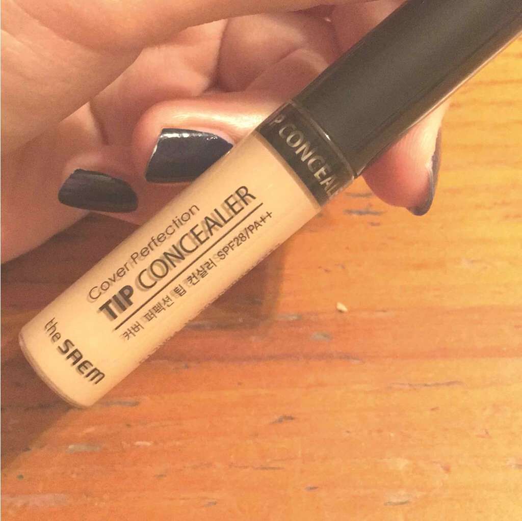 カバーパーフェクション チップコンシーラー/the SAEM/リキッドコンシーラーを使ったクチコミ(1枚目)