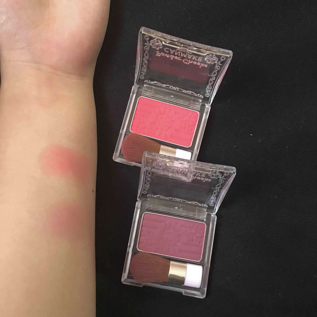 【旧品】パウダーチークス/キャンメイク/パウダーチークを使ったクチコミ(2枚目)