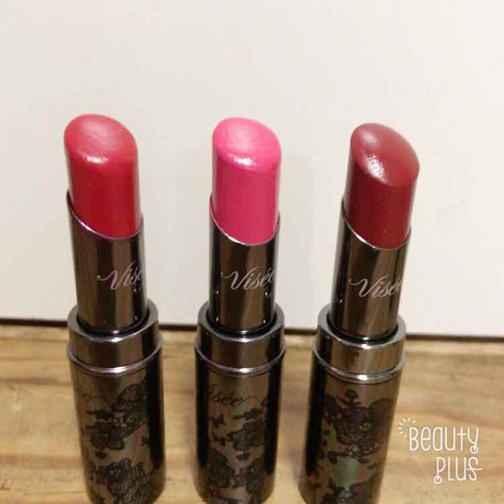 リシェ カラーポリッシュ リップスティック/Visée/口紅を使ったクチコミ(2枚目)