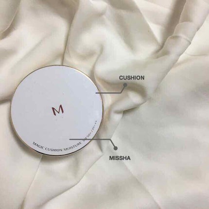 M クッション ファンデーション(モイスチャー)/MISSHA/クッションファンデーションを使ったクチコミ(1枚目)