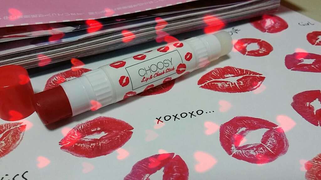 リップ＆チーク/CHOOSY/ジェル・クリームチークを使ったクチコミ（2枚目）