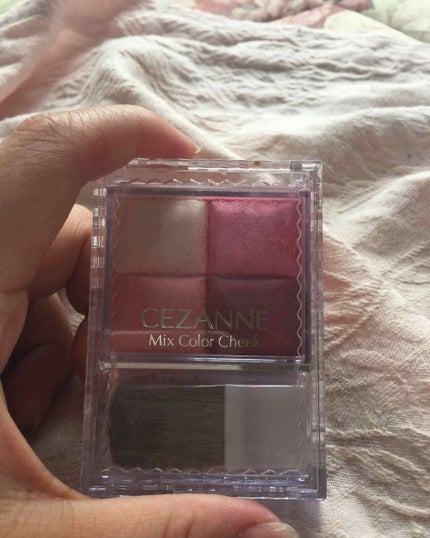 ミックスカラーチーク/CEZANNE/パウダーチークを使ったクチコミ(1枚目)