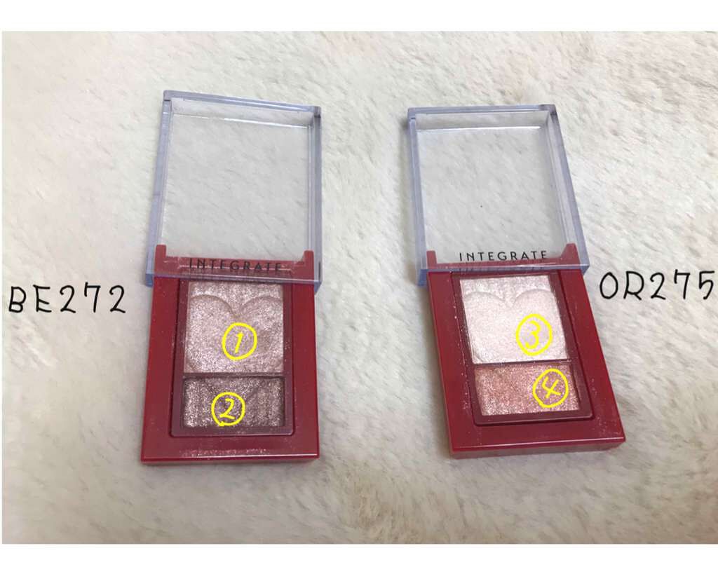 ワイドルックアイズ/インテグレート/アイシャドウパレットを使ったクチコミ(2枚目)