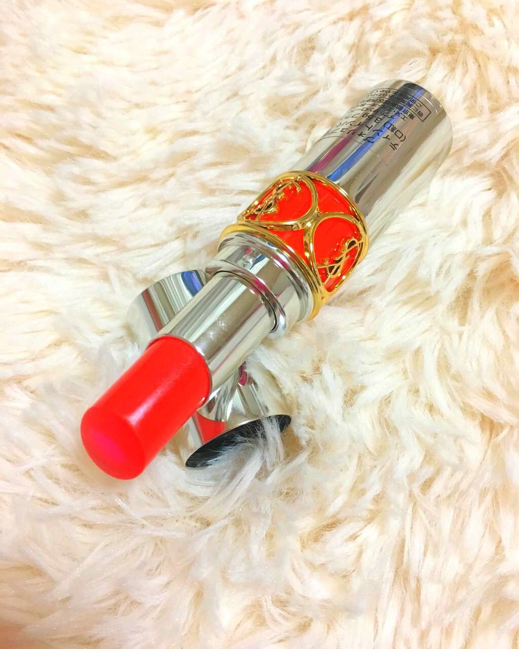 ヴォリュプテ ティントインバーム/YVES SAINT LAURENT BEAUTE/口紅を使ったクチコミ(1枚目)