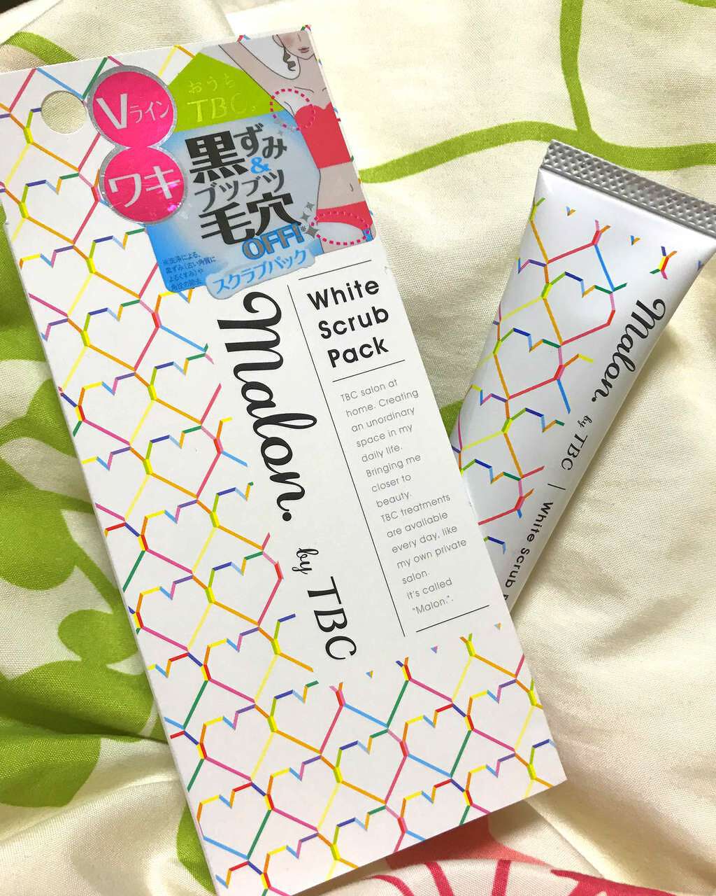 Malon. by TBC ホワイトスクラブパック/TBC/ボディスクラブを使ったクチコミ(1枚目)