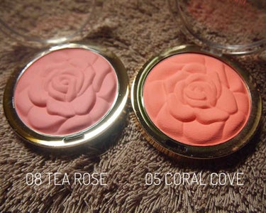 Milani Cosmetics Rose Powder Blushのクチコミ「MILANI
《ROSE POWDER BLUSH》

05 CORAL COVE
ほぼオレン.....」（2枚目）