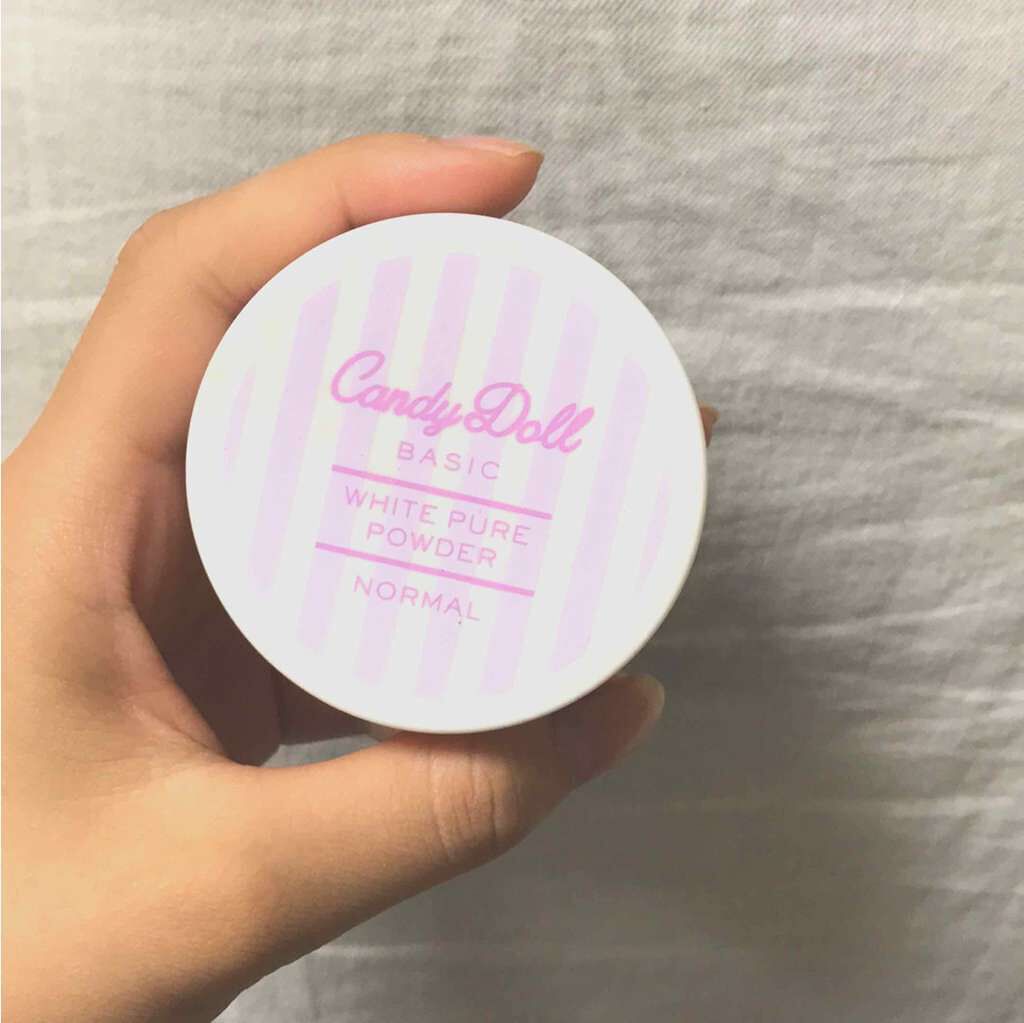 キャンディドール ホワイトピュアパウダー<ノーマル>/CandyDoll/ルースパウダーを使ったクチコミ(1枚目)