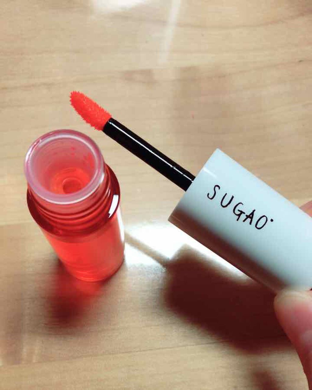 ジュレ感リップティント/SUGAO®/リップグロスを使ったクチコミ（1枚目）
