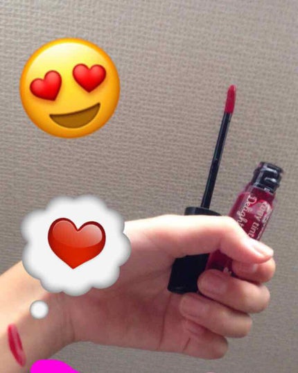 ディライト トニーティント チェリーピンク/TONYMOLY/リップティントを使ったクチコミ(3枚目)