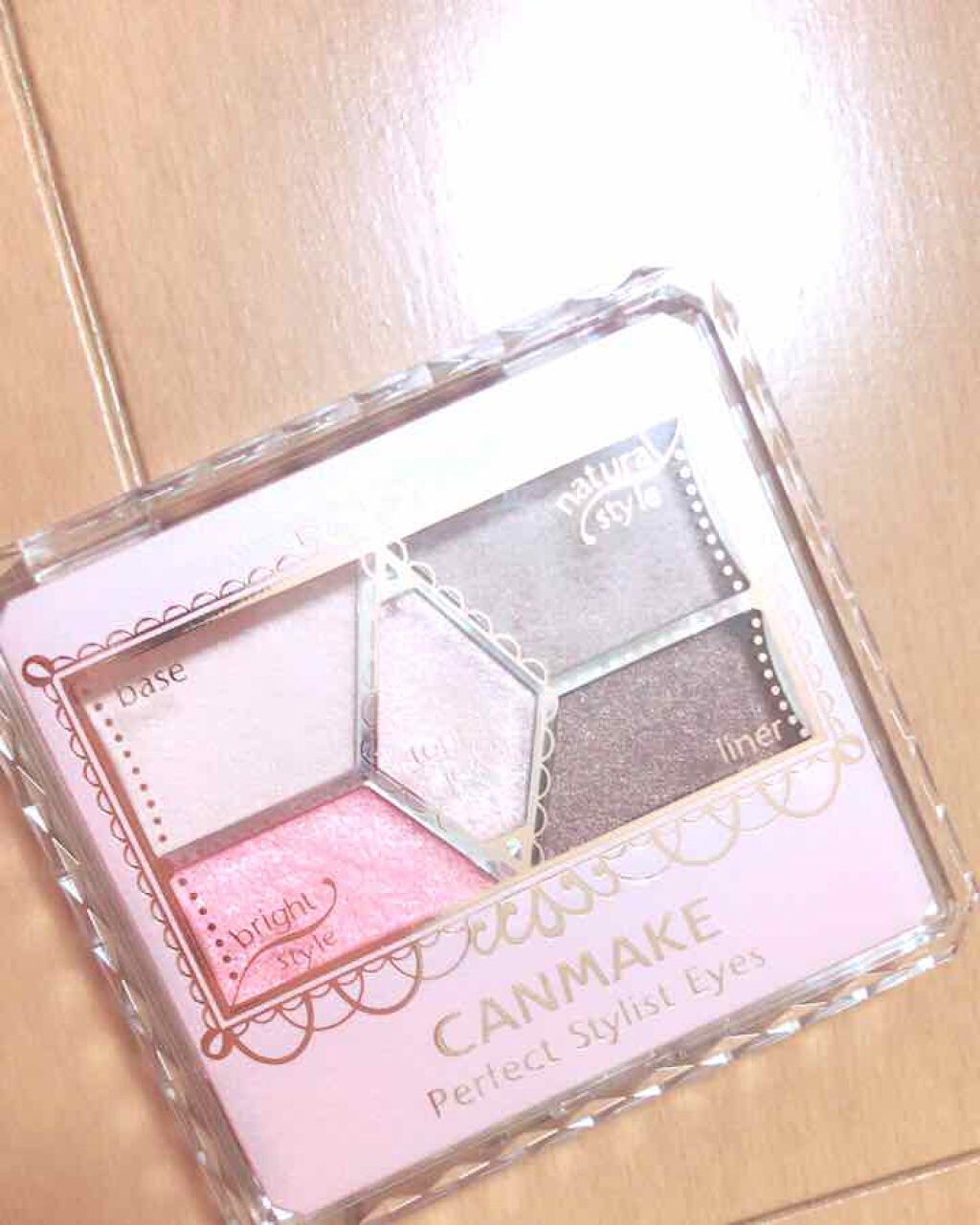 【旧品】パーフェクトスタイリストアイズ/キャンメイク/アイシャドウパレットを使ったクチコミ(1枚目)