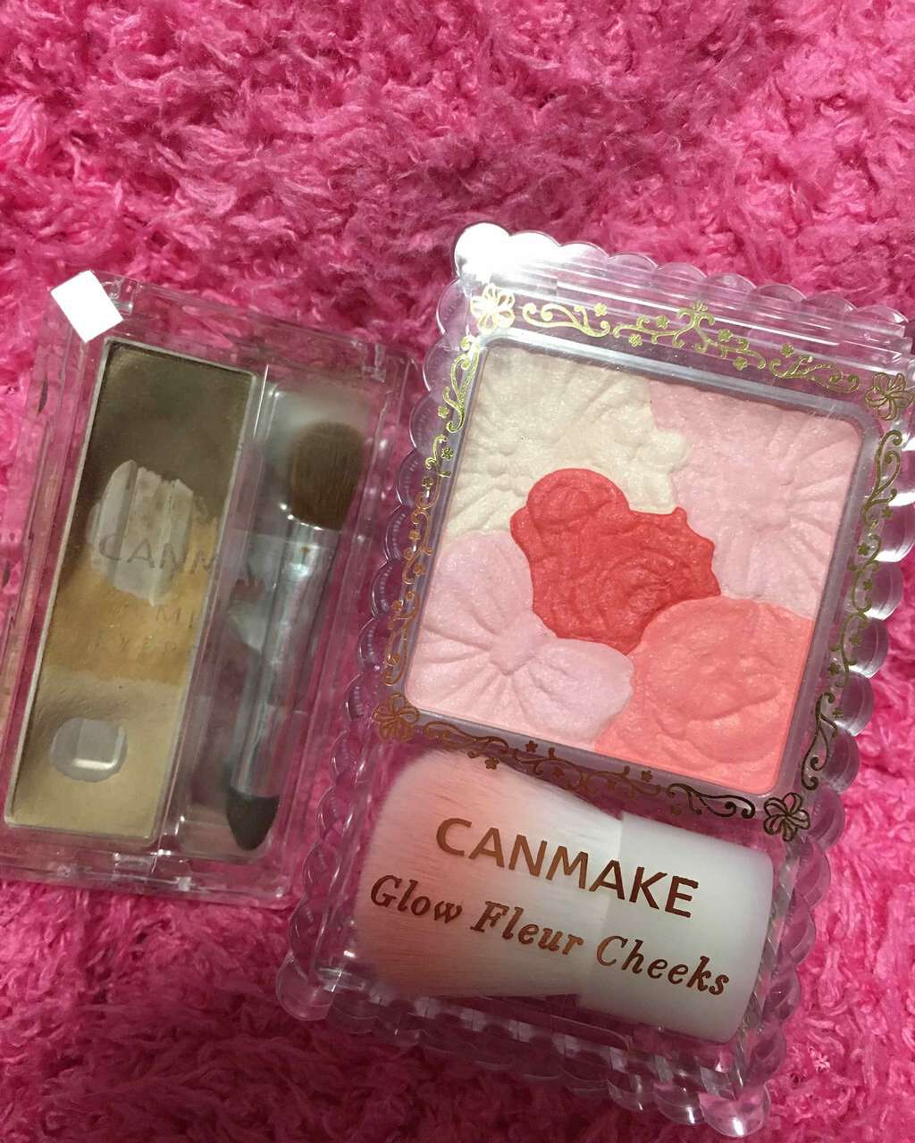 グロウフルールチークス/キャンメイク/パウダーチークを使ったクチコミ(1枚目)