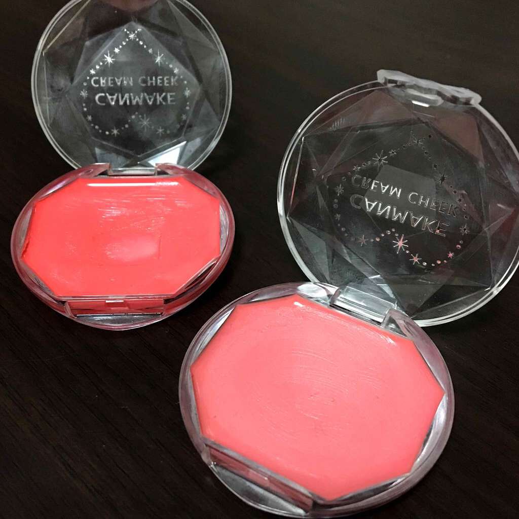 クリームチーク/キャンメイク/ジェル・クリームチークを使ったクチコミ(1枚目)