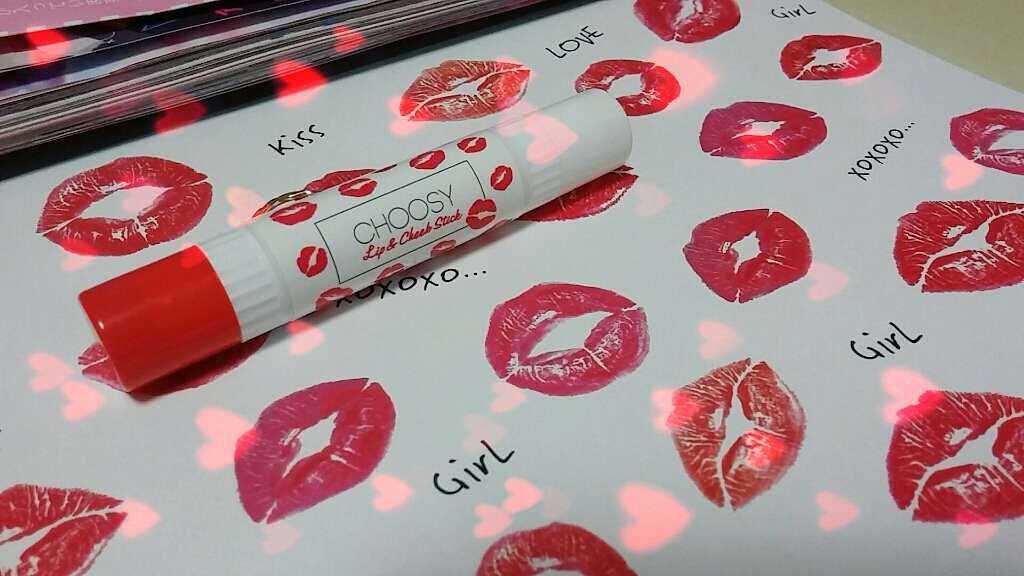 リップ＆チーク/CHOOSY/ジェル・クリームチークを使ったクチコミ（1枚目）