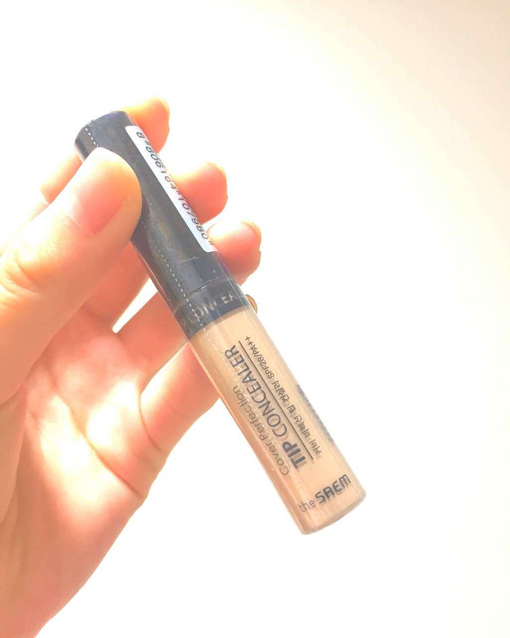 カバーパーフェクション チップコンシーラー/the SAEM/リキッドコンシーラーを使ったクチコミ(1枚目)