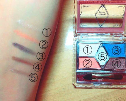 【旧品】パーフェクトスタイリストアイズ/キャンメイク/アイシャドウパレットを使ったクチコミ(2枚目)