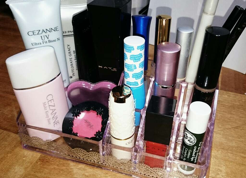 3段式クリアーケース/DAISO/その他化粧小物を使ったクチコミ(2枚目)