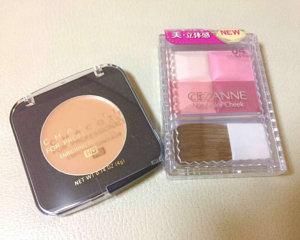 ミックスカラーチーク/CEZANNE/パウダーチークを使ったクチコミ(1枚目)