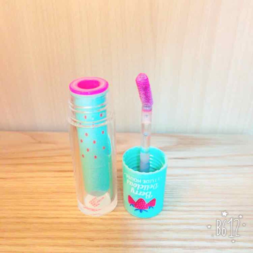 ベリーデリシャス カラーイン リキッドリップジューシー/ETUDE/口紅を使ったクチコミ(2枚目)