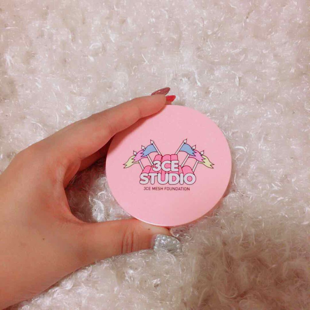 MESH FOUNDATION/3CE/クッションファンデーションを使ったクチコミ(1枚目)