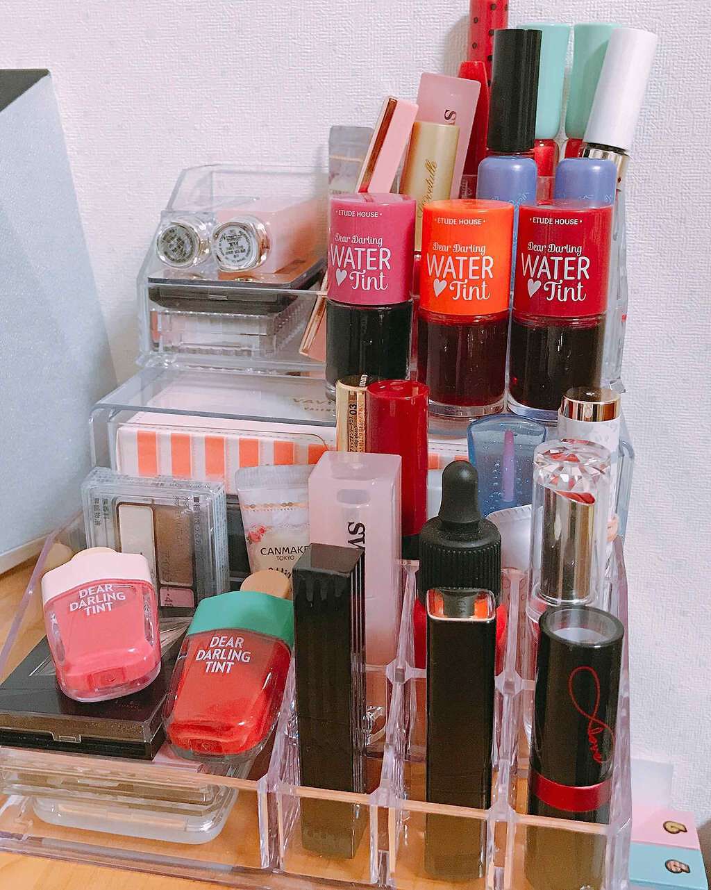 3段式クリアーケース/DAISO/その他化粧小物を使ったクチコミ(1枚目)