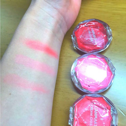 クリームチーク/キャンメイク/ジェル・クリームチークを使ったクチコミ(2枚目)